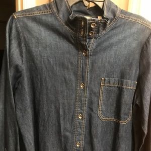 Soft Surroundings Denim Top